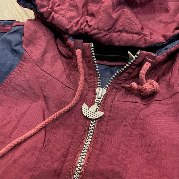 Adidas Vintage Puffer Starter Style Jacket - size L/XL - Picture 4 of 8